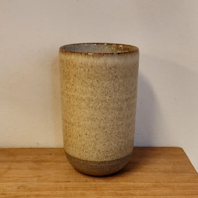 Hand Glazed Stoneware Bud Vase