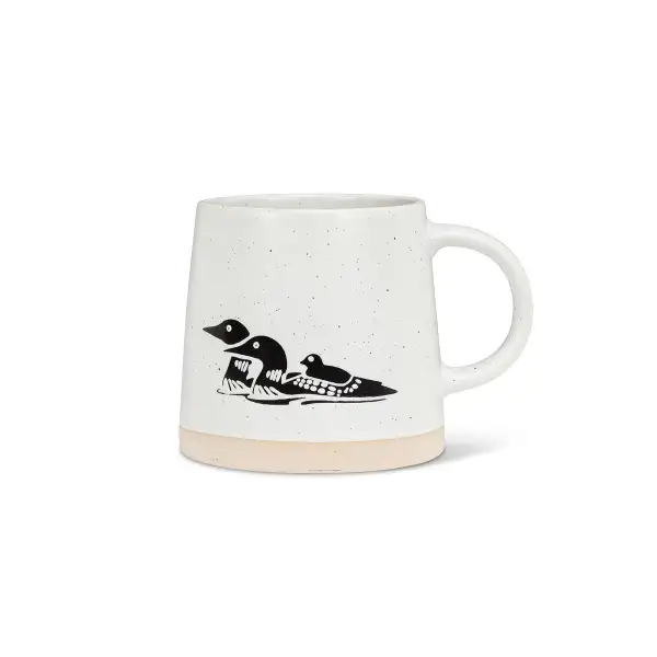 Wide Base Stoneware Mug