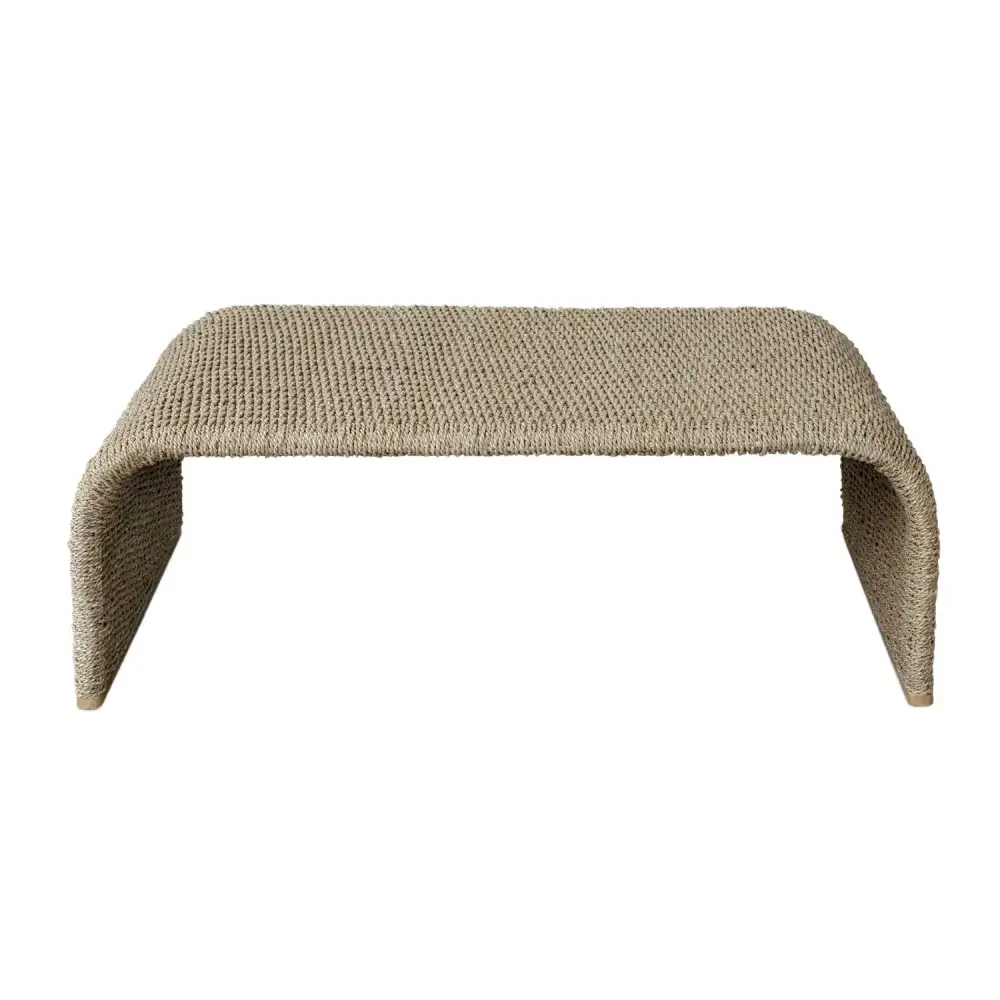 Woven Seagrass Coffee Table