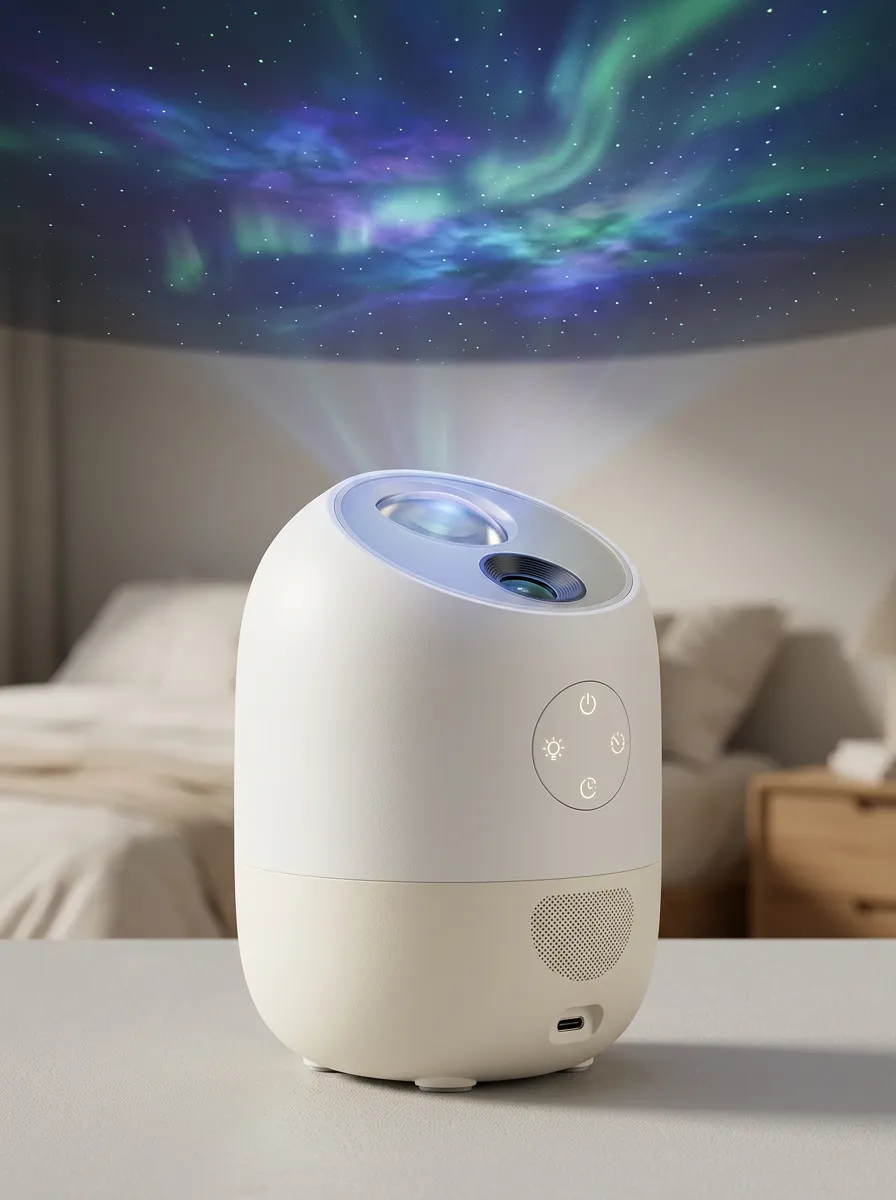 Northern Lights Starry Sky Projector Night Light for Bedroom Ambience