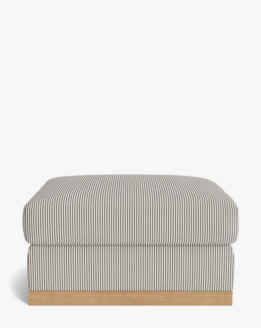 Modular Velvet Ottoman