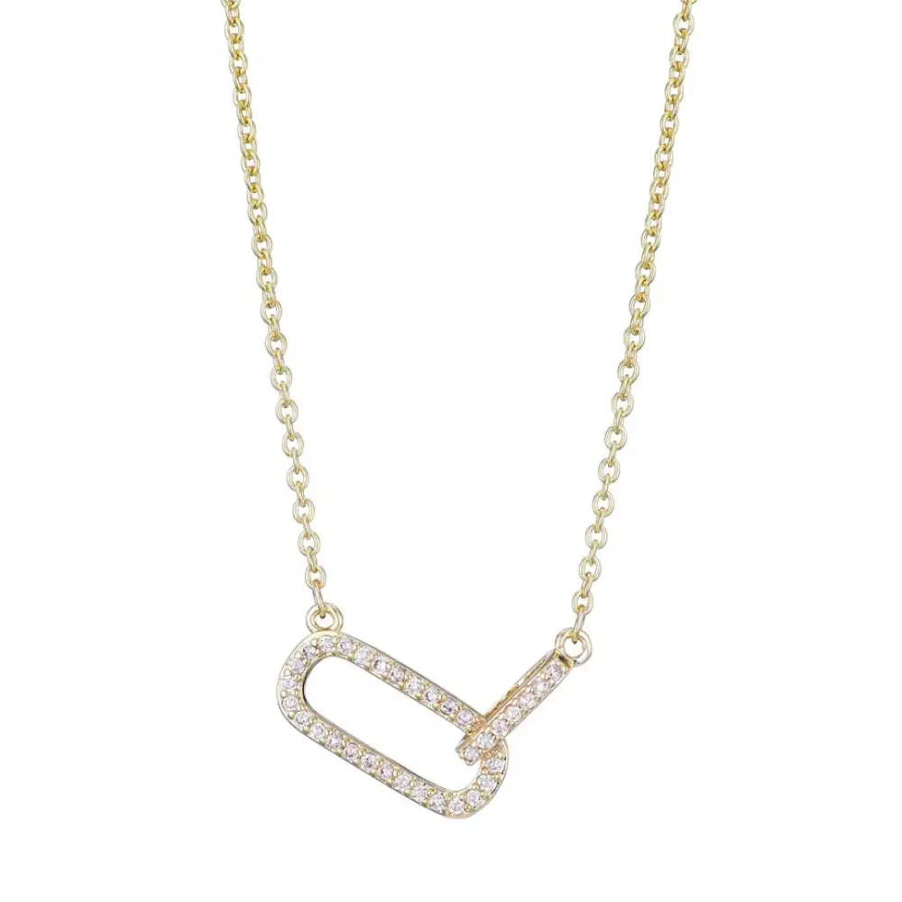 Classic Pendant Zirconia Necklace