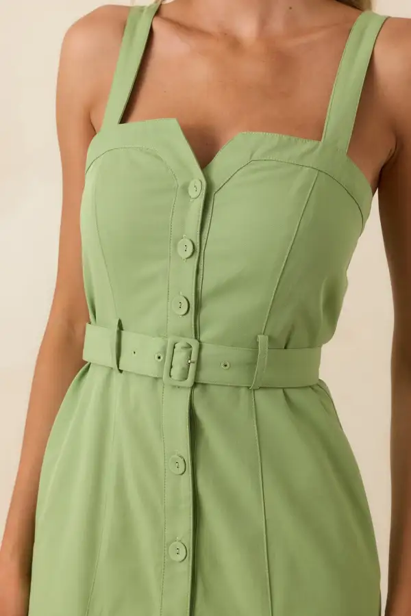 Soft Form Midi Dress