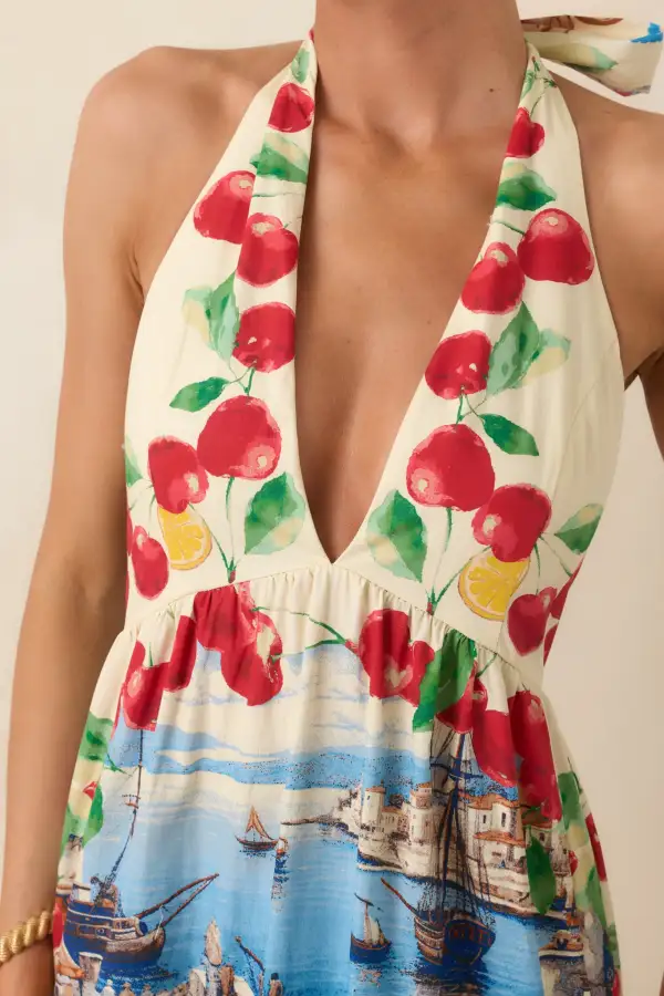 Cherry Maxi Dress