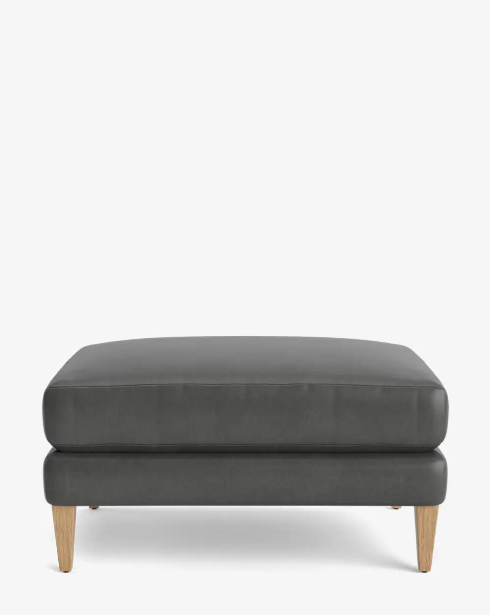Modern Oak Ottoman