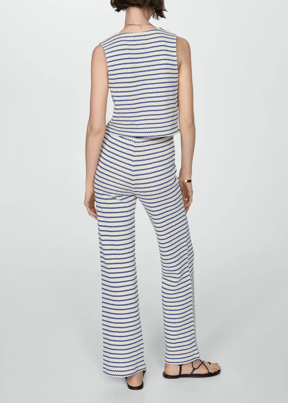 Crochet Striped Pants