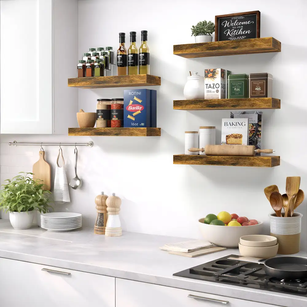 Rustic Floating Shelf