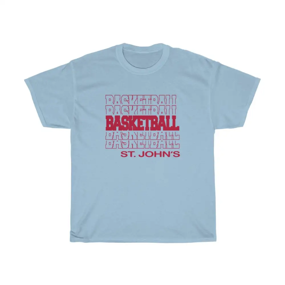 Basketball St Johns in Modern Stacked Lettering