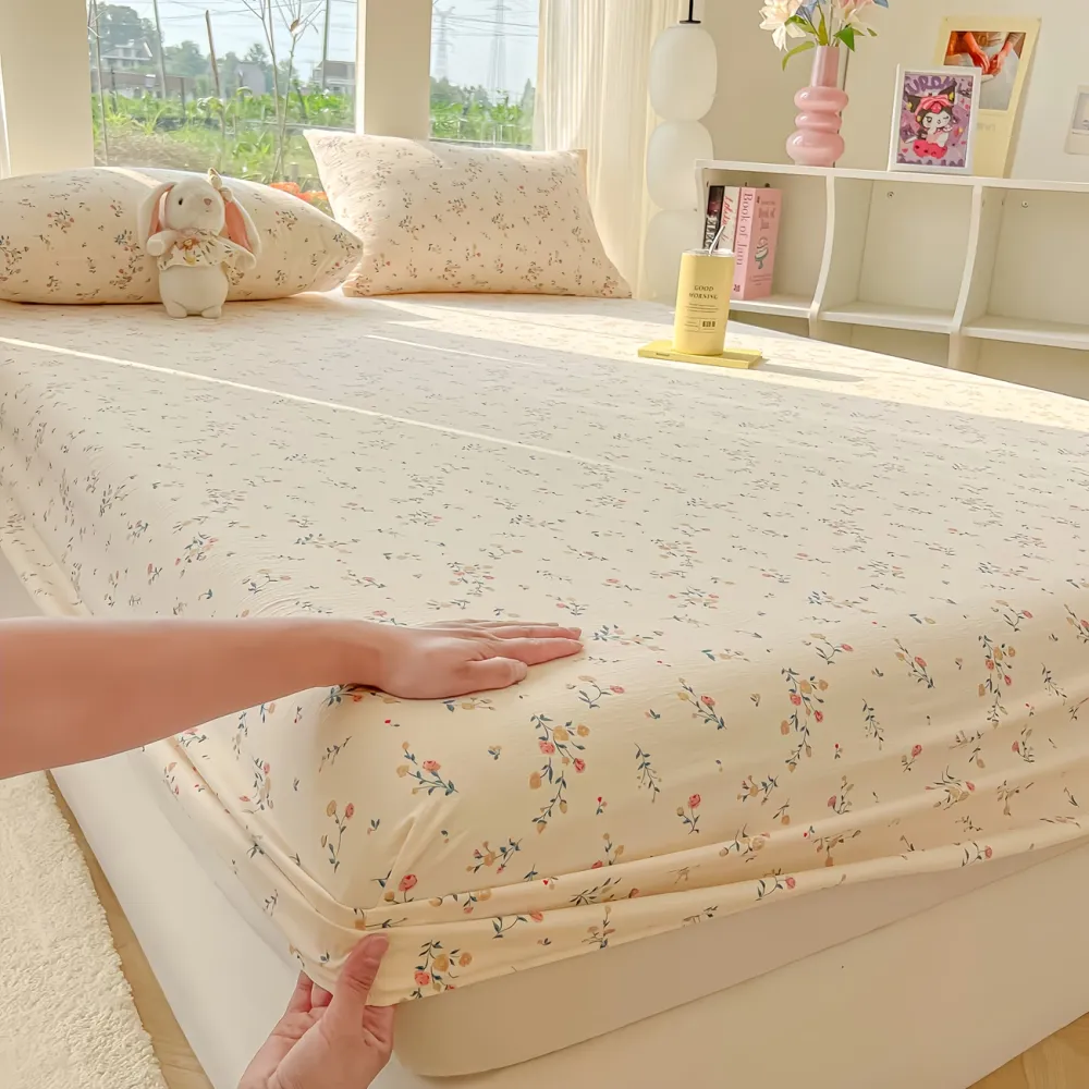 Cute Floral Fitted Sheet