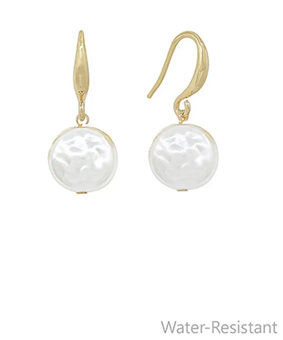Wr Pearl Drop Earrings