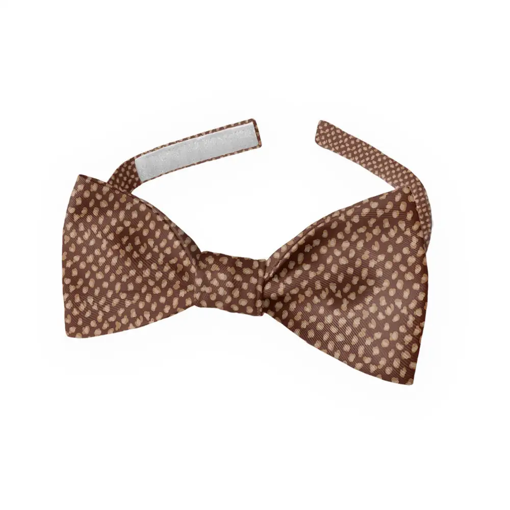 Fleck Pattern Bow Tie