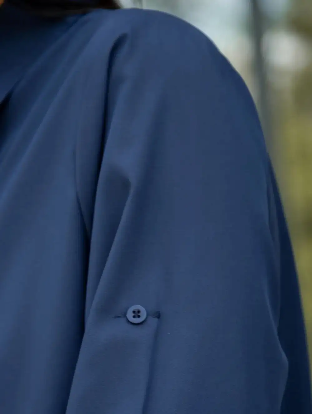 Polo Button Knit Cardigan