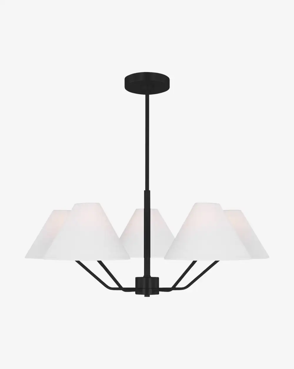 Modern Streamlined Chandelier