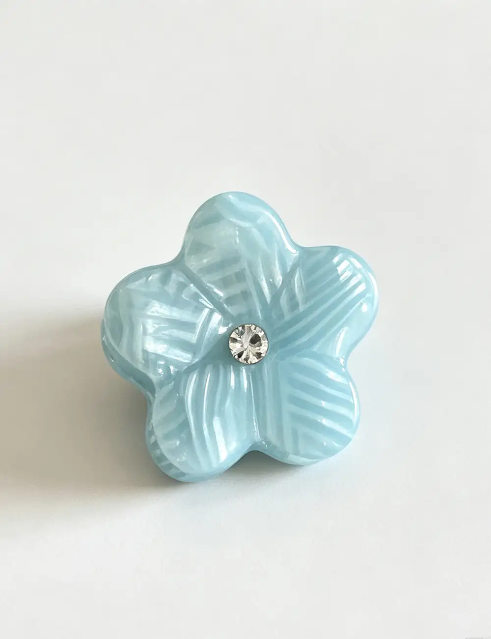 Rhinestone Flower Shape Mini Hair Hair Claw Clip