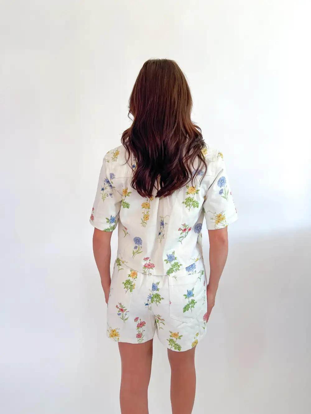 Floral Mini Skort