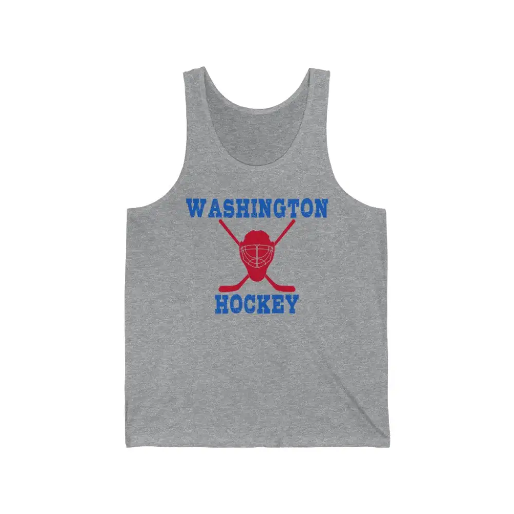 Hockey Emblem Graphic Tank Top