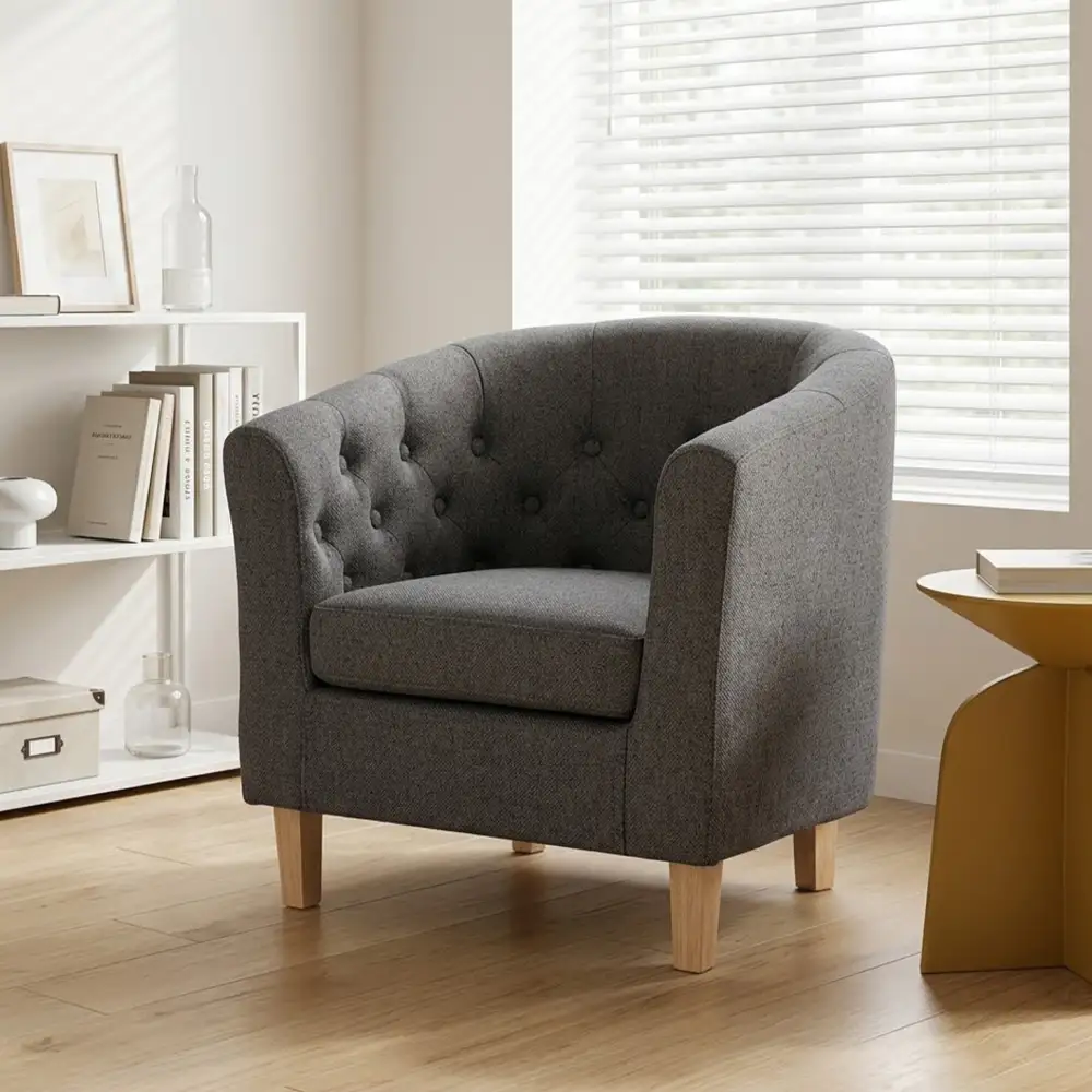 Relaxed Bedroom Armchair
