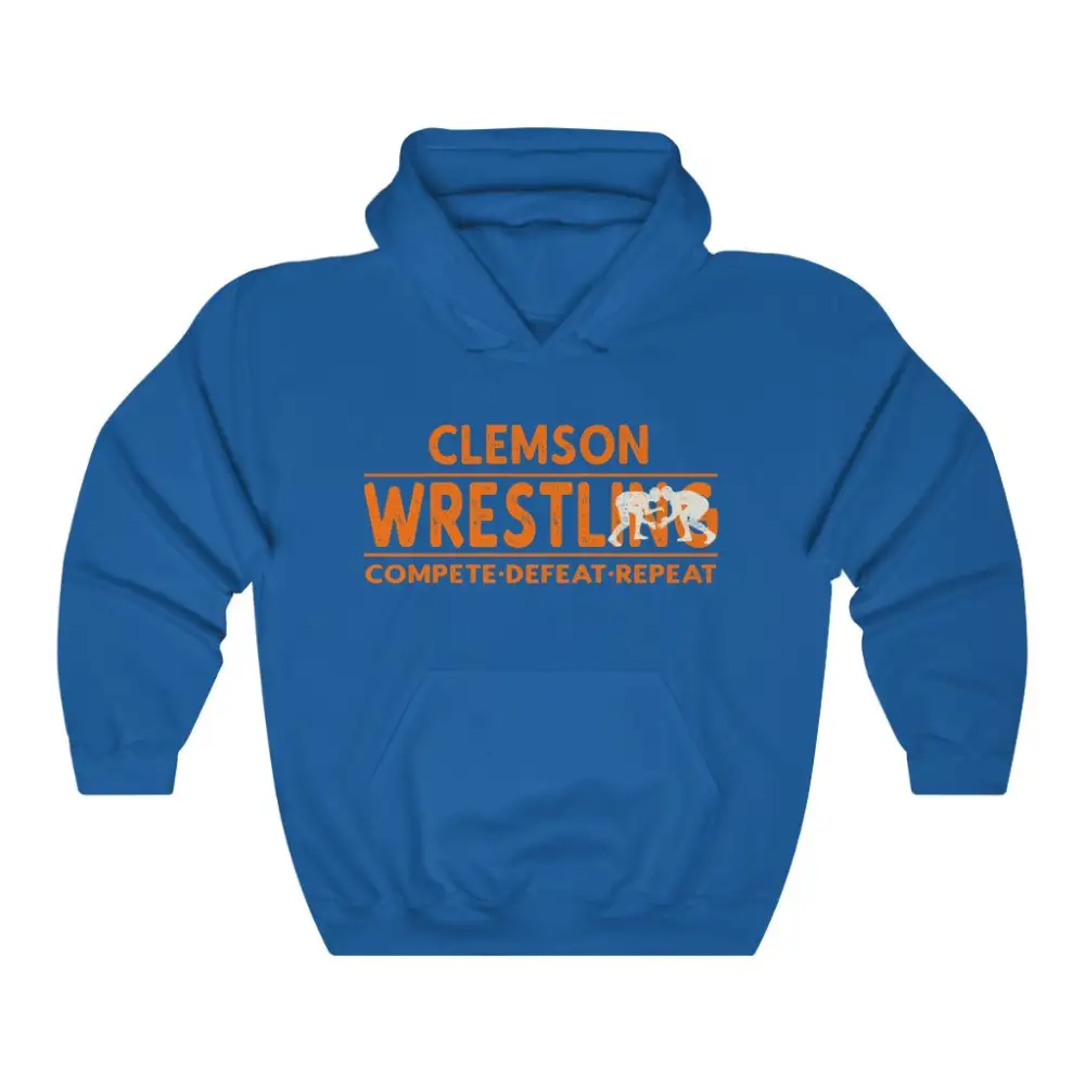 Everyday Motivational Text Wrestling Graphic Pullover Hoodie