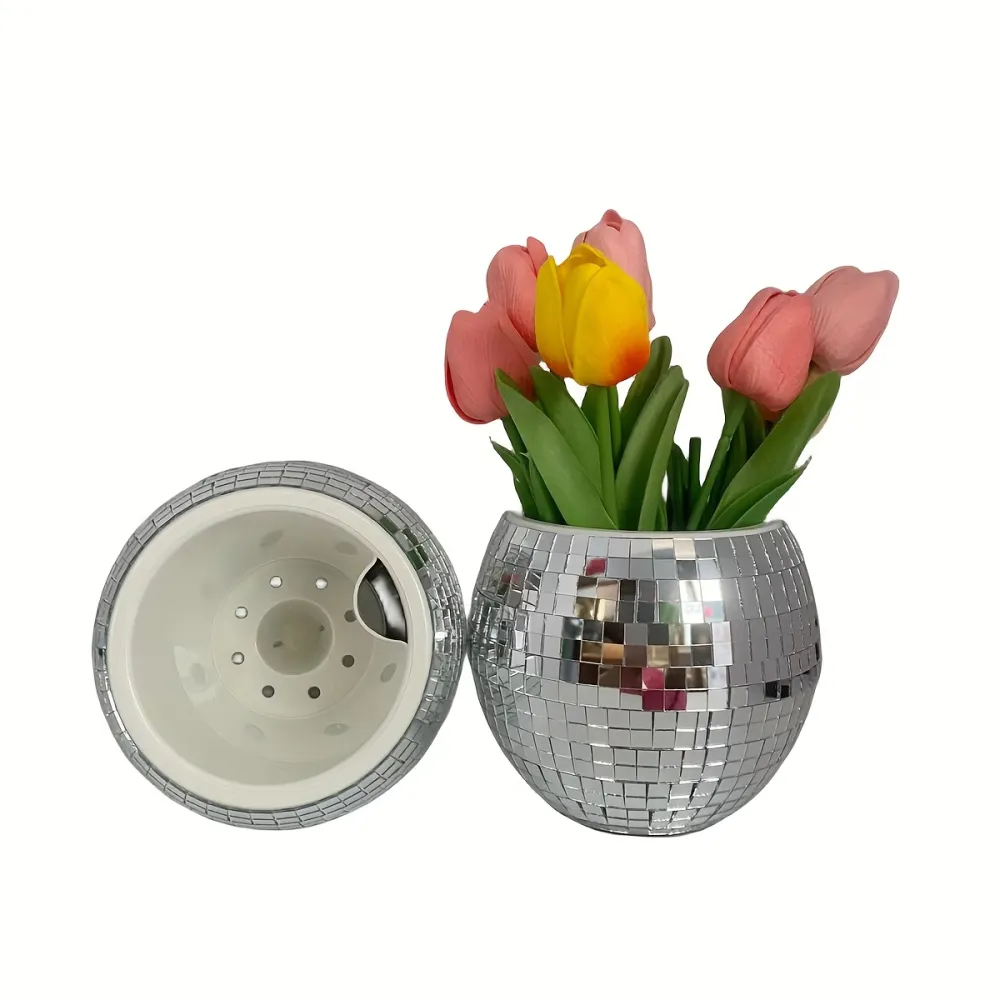 Disco Ball Vase