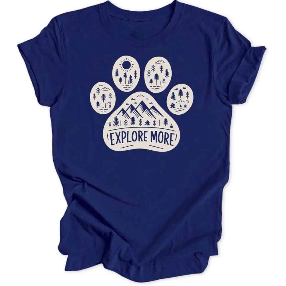 Explore Paw Women's T-Shirt