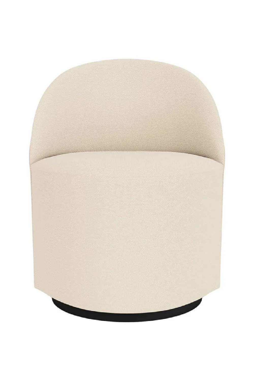 Upholstered Swivel Club Chair