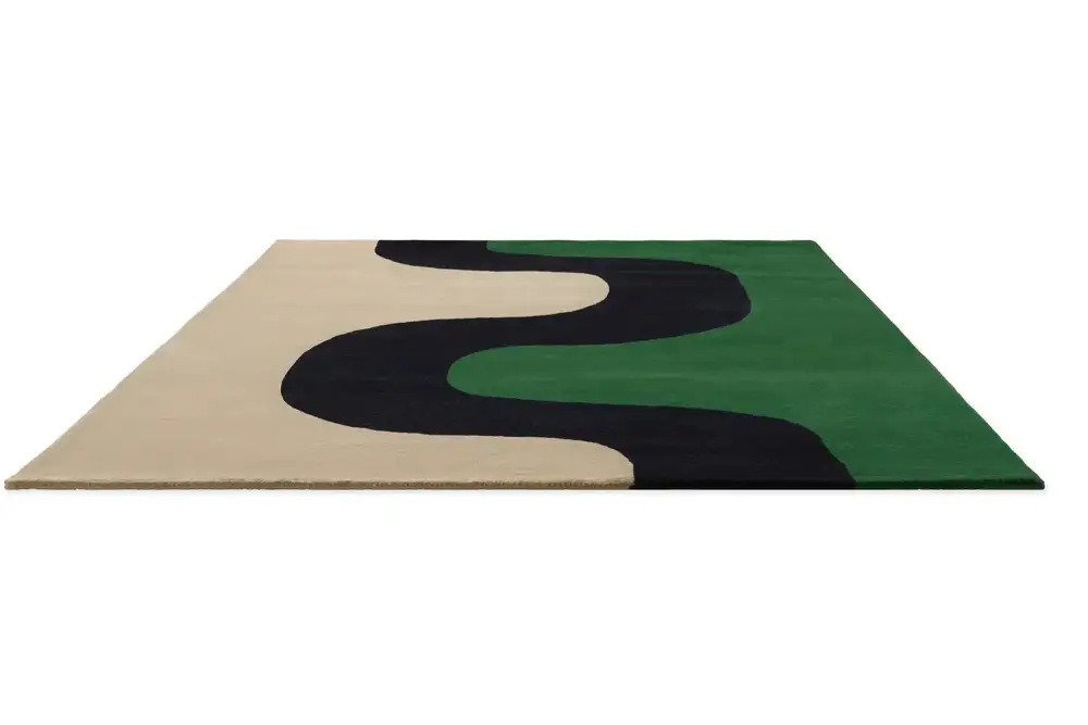 Wool Tufted Contemporary Relaxed Area Rug