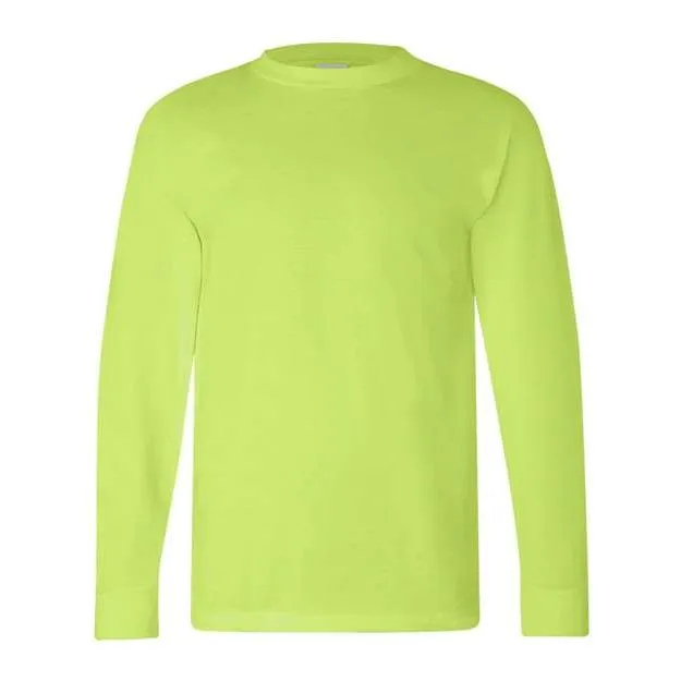 Unisex Comfort Long-Sleeve Tall Cotton-Blend T-Shirt