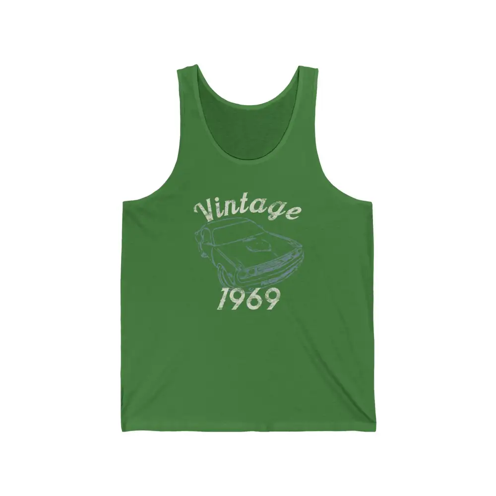 Classic Muscle Car Graphic Tank Top