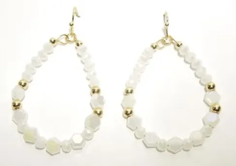 Sculptural Vintage-Inspired Accent Earrings