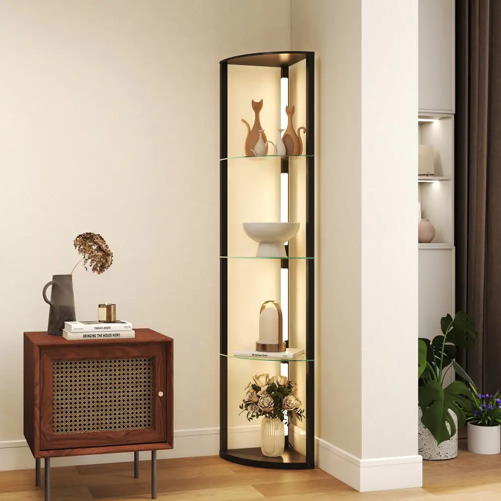 Weekend Dimmable LED Shelf Corner Floor Lamp