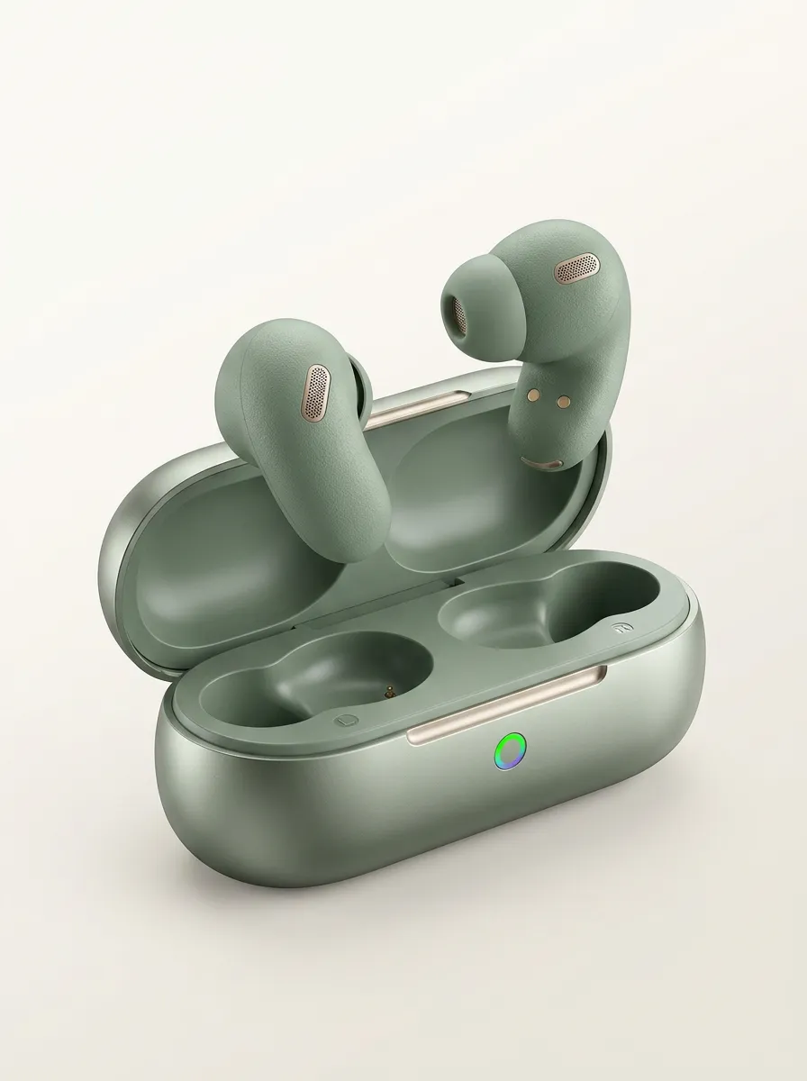 Low-Profile Minimalist Wireless Earbuds
