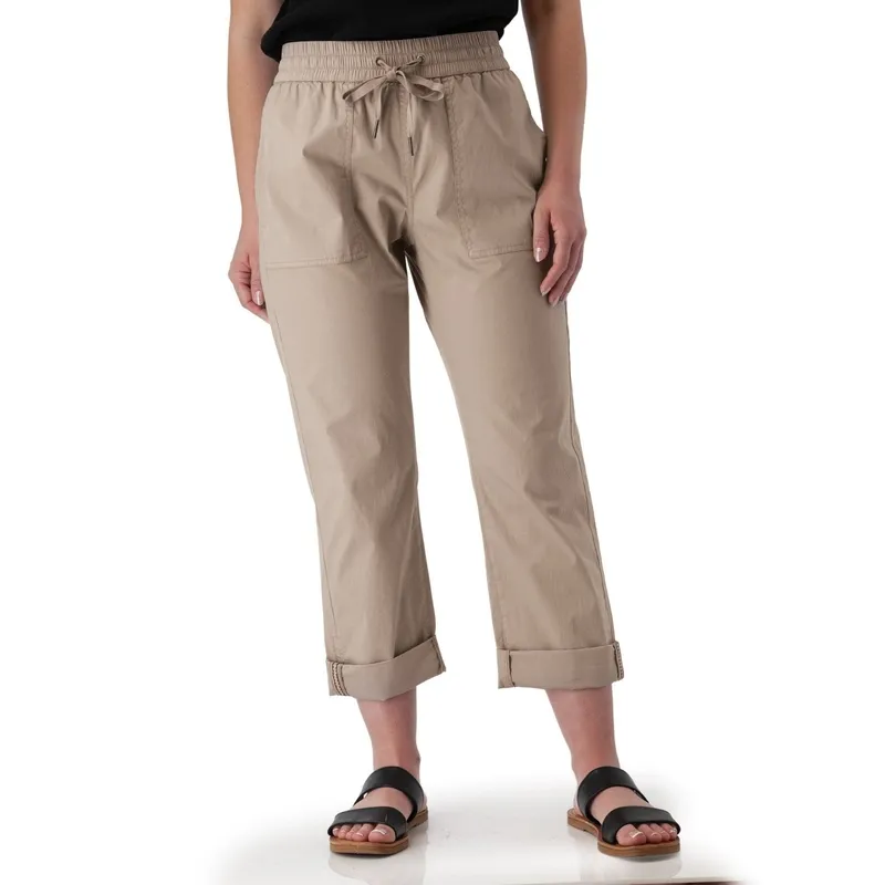 Cotton Pull-On Pants