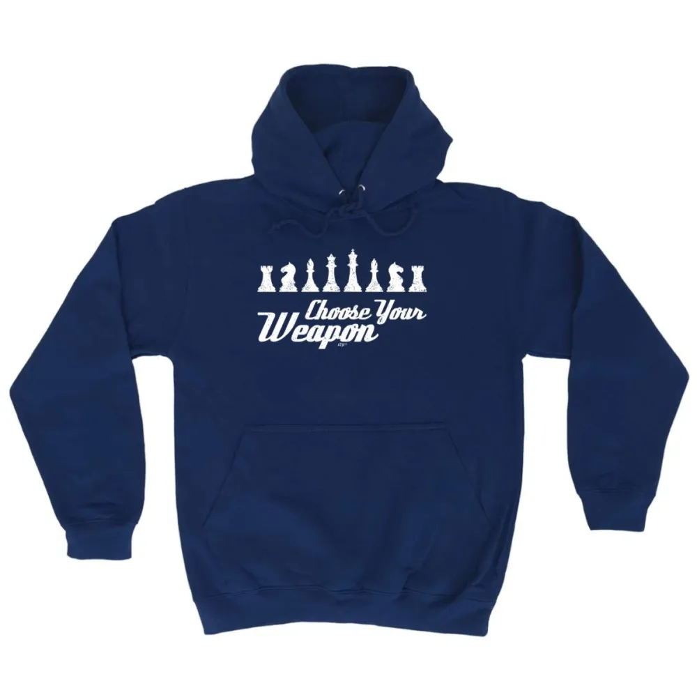 Chess Weapon Graphic Hoodie