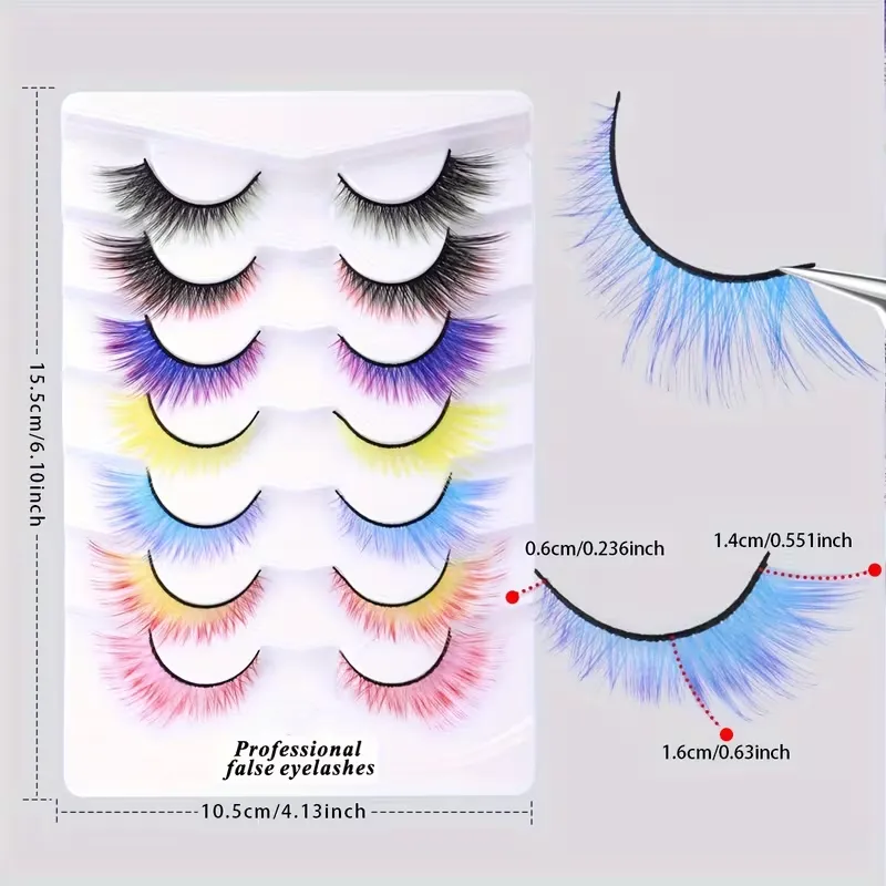 Vibrant Fashion False Eyelashes