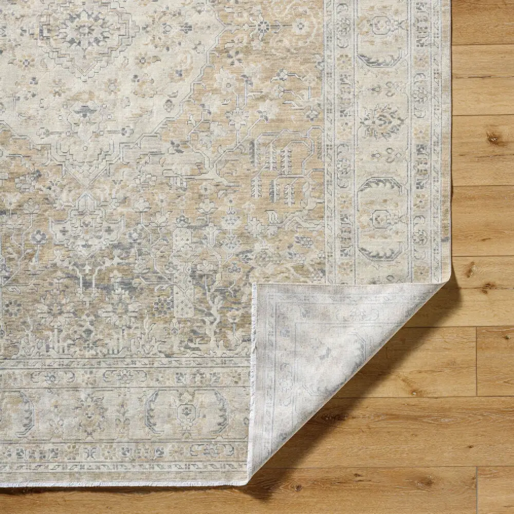 Wool Floral Print Carpet