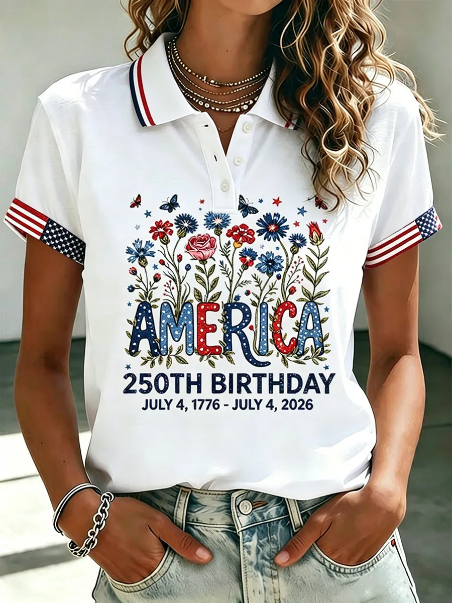 Women's 250th Anniversary of the United States POLO Shirt