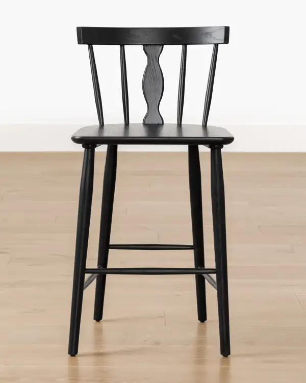 Modern Oak Counter Stool