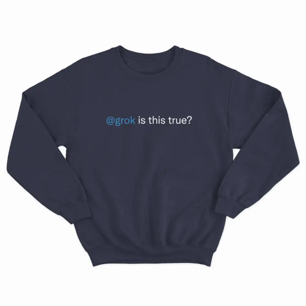 Simple Text Casual Fleece Sweatshirt