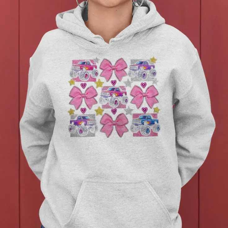 Truck Offroad Bow Women Hoodie