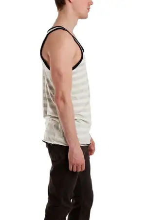 Striped Cotton Tank Top