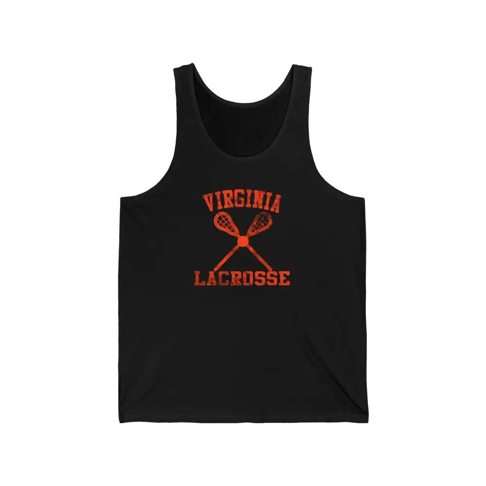 Lacrosse Team Graphic Sleeveless Tank Top