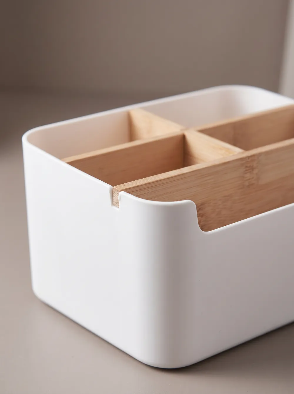 Multipurpose Desk Organizer White