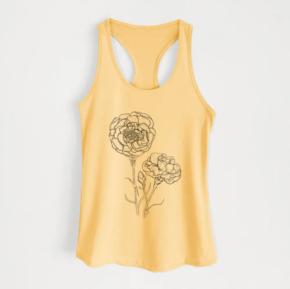 Carnations - Dianthus Caryophyllus Tank Top