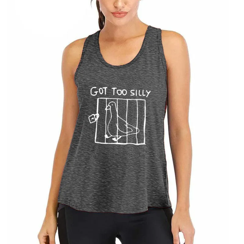 Got Too Silly  Athletic Tank