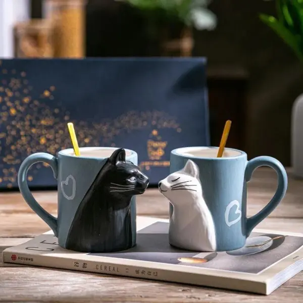 Ceramic Romantic Drinkware Set