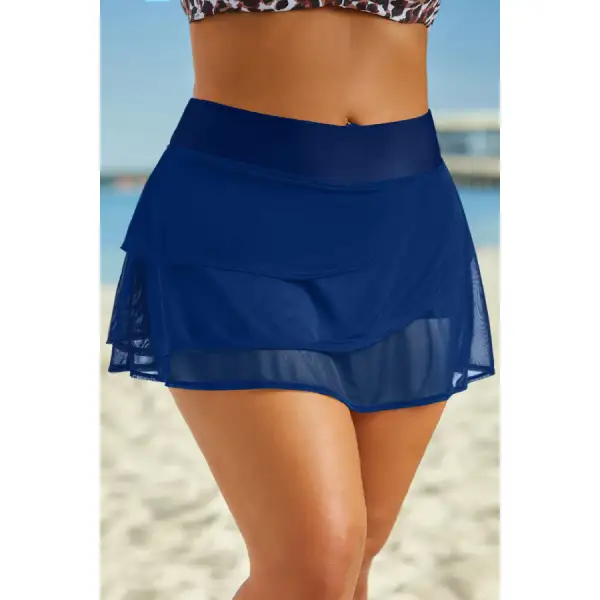 Women's Ruffled Skirt Swim Bottom