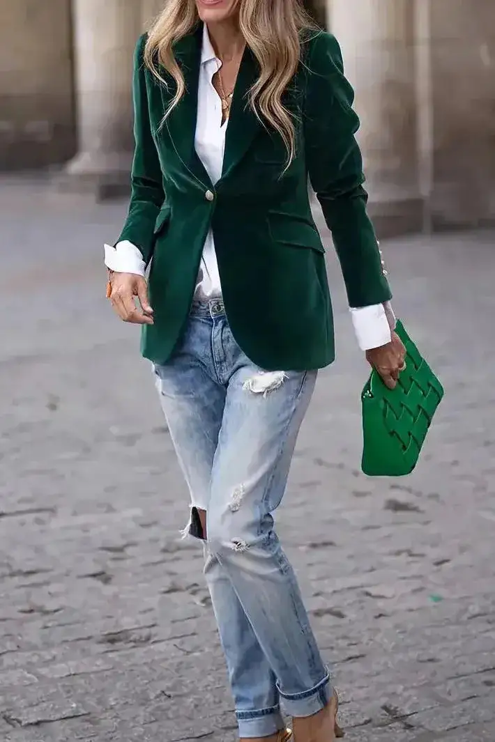 Tailored Relaxed Blazer