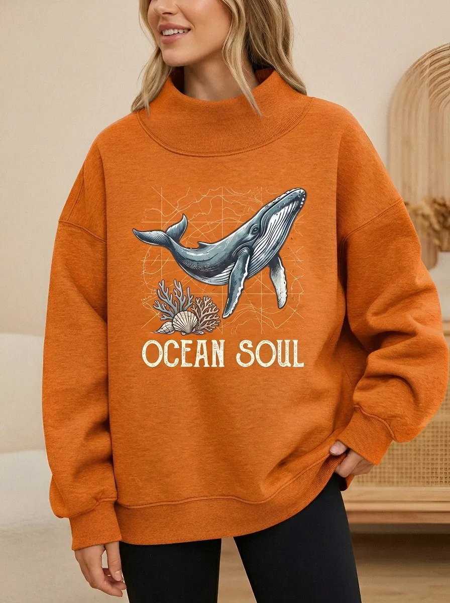 Ocean Soul Whale Sweatshirt
