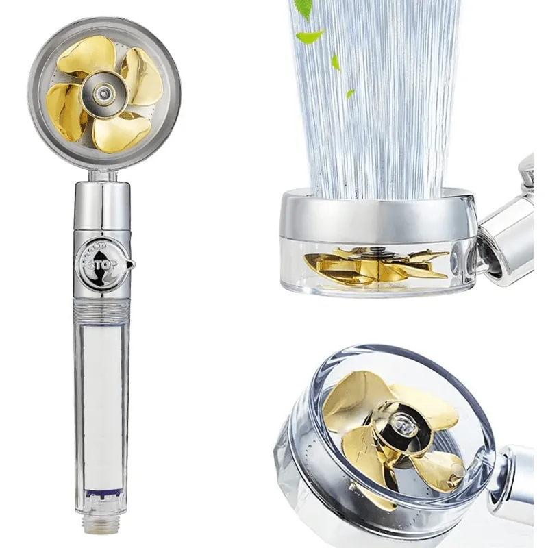 Hand Turbocharged water saving shower/ Shower Handle