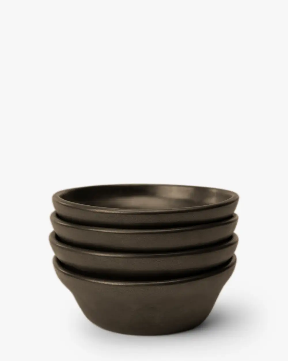 Reactive-Glaze Stoneware Bowl Set